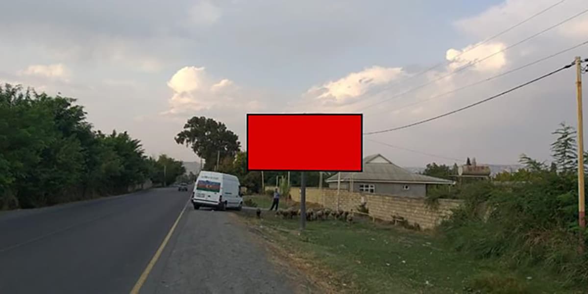 BL 170, Göyçay.Ucar yolu, Göyçay girişi