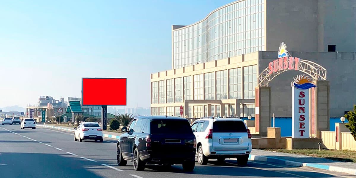BL 050, Novxanı-Sumqayıt yolu. Sunset restoranı